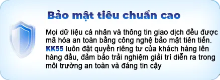 Bảo mật tiêu chuẩn cao