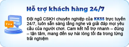 Hỗ trợ khách hàng 24/7